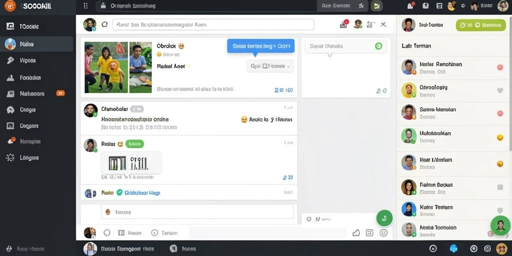 Sistem keamanan yang menjaga data pengguna.