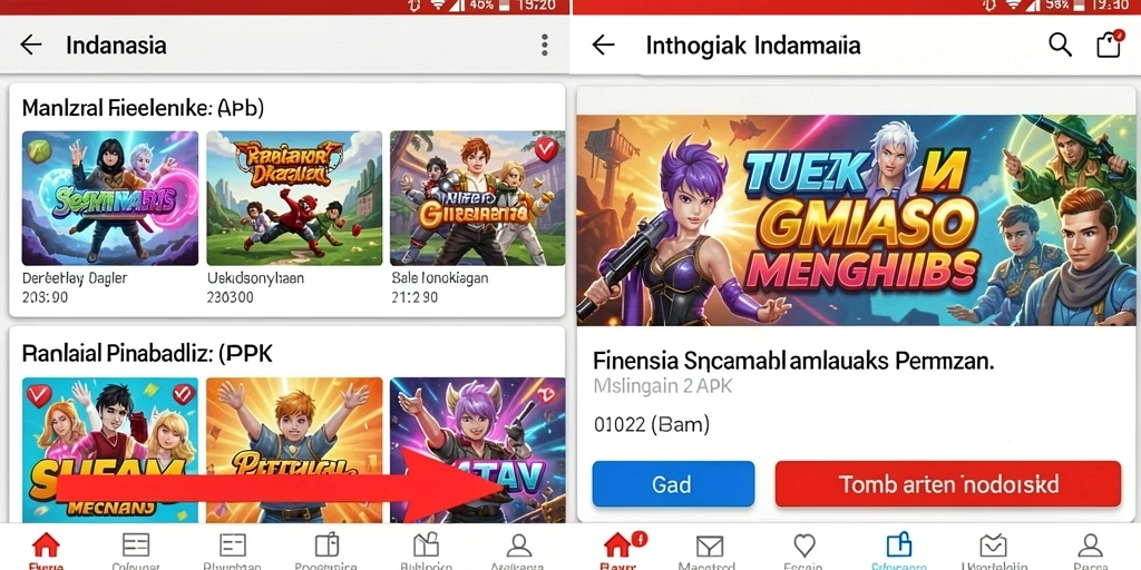 Tangkapan layar menunjukkan misi multiplayer dengan teman-teman.