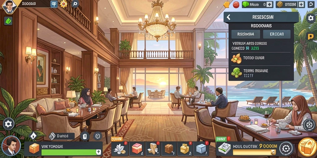 Fitur multiplayer untuk bersaing dengan pemain lain.